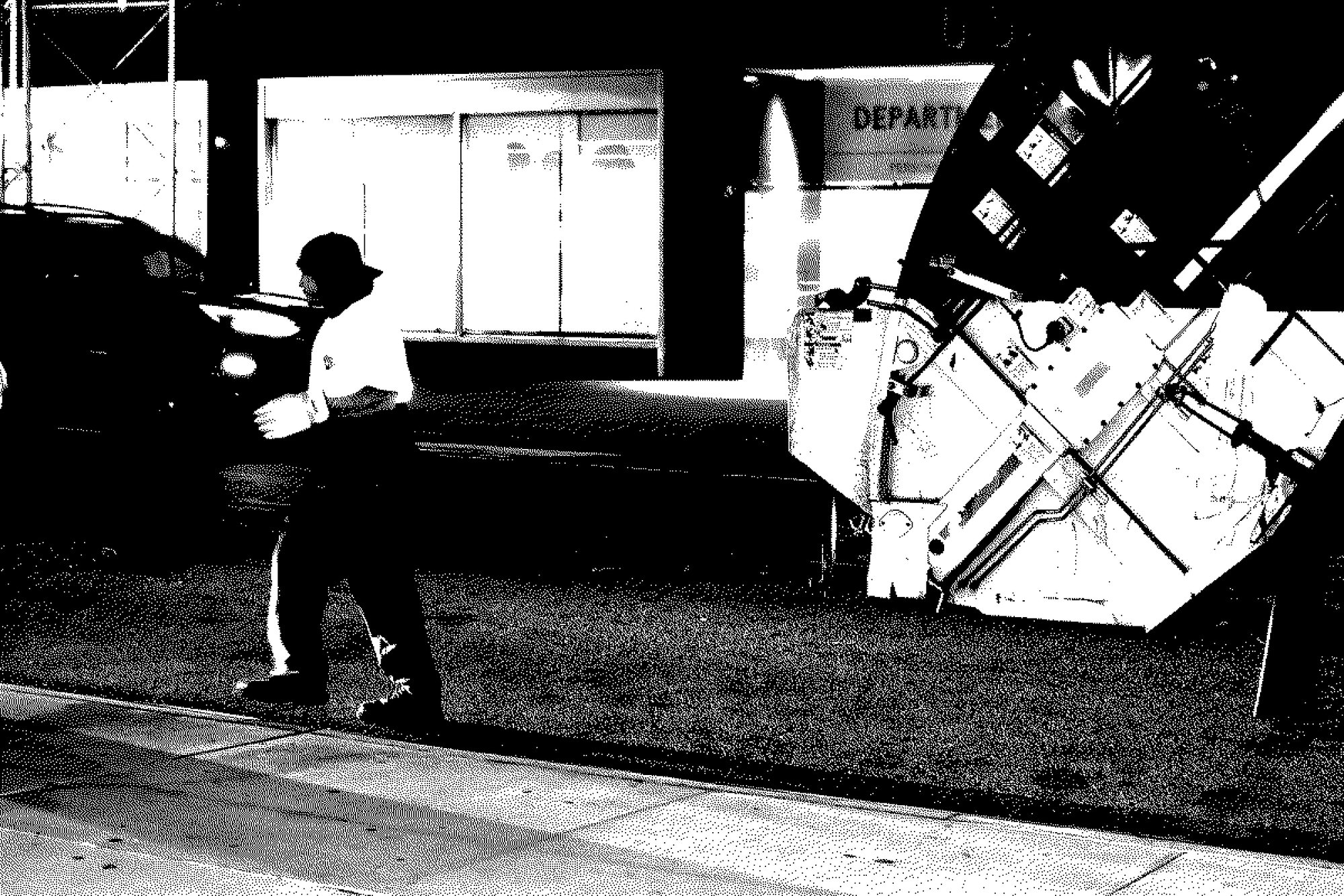 4:37 AM. The people whose truck it was.